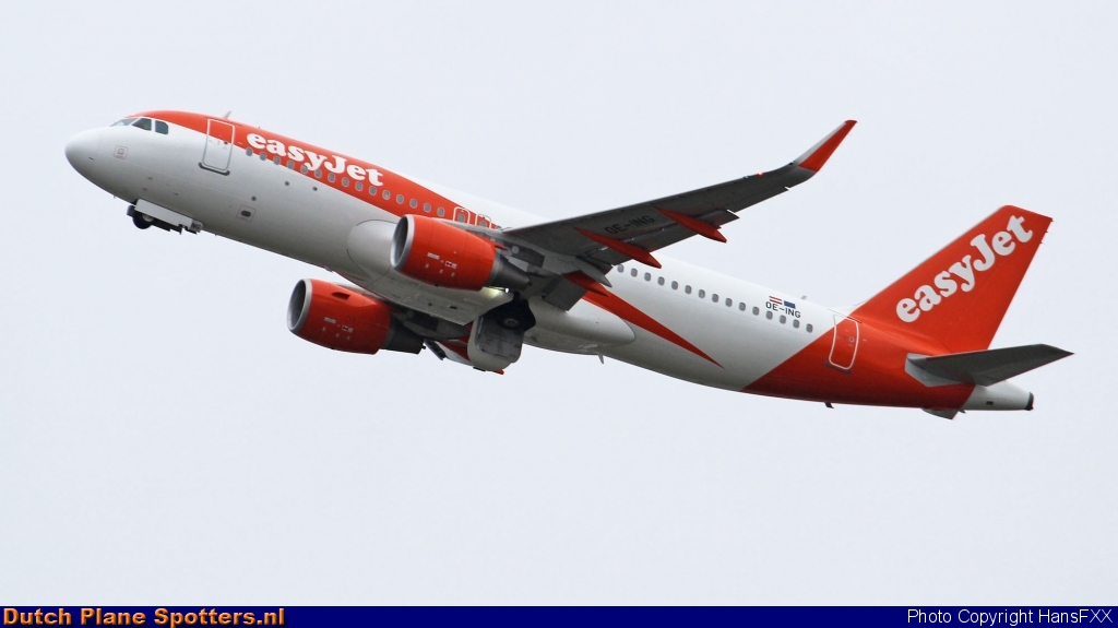 OE-ING Airbus A320 easyJet Europe by HansFXX