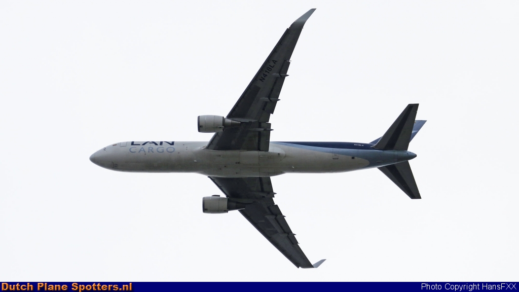 N418LA Boeing 767-300 LAN Cargo by HansFXX