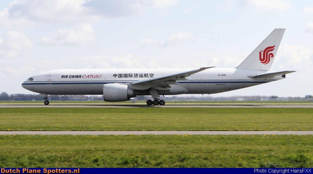 B-2091 Boeing 777-F Air China Cargo by HansFXX