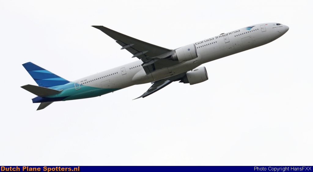 PK-GIC Boeing 777-300 Garuda Indonesia by HansFXX