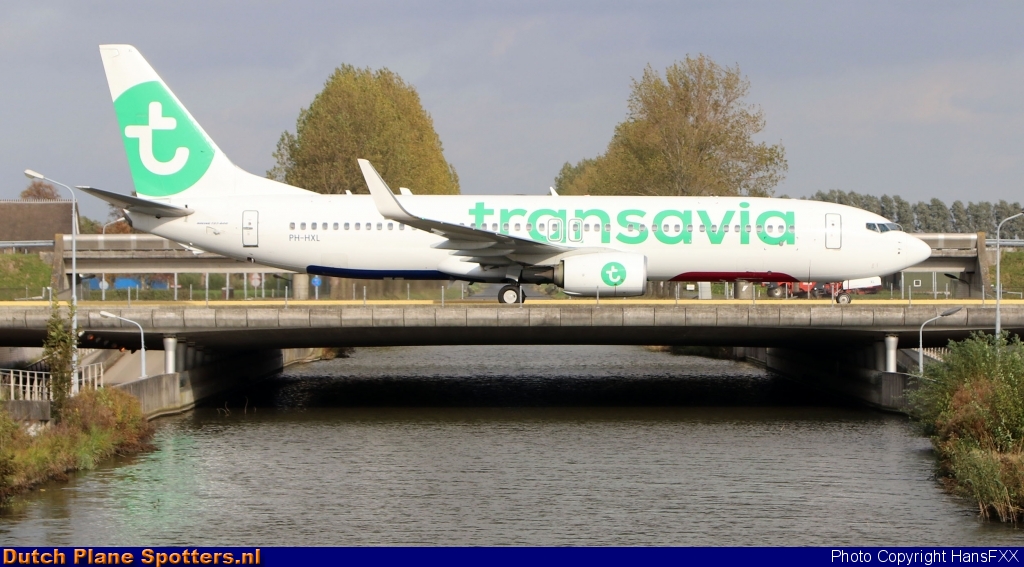 PH-HXL Boeing 737-800 Transavia by HansFXX