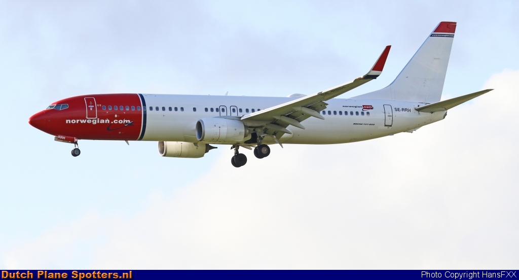SE-RRH Boeing 737-800 Norwegian Air Sweden by HansFXX