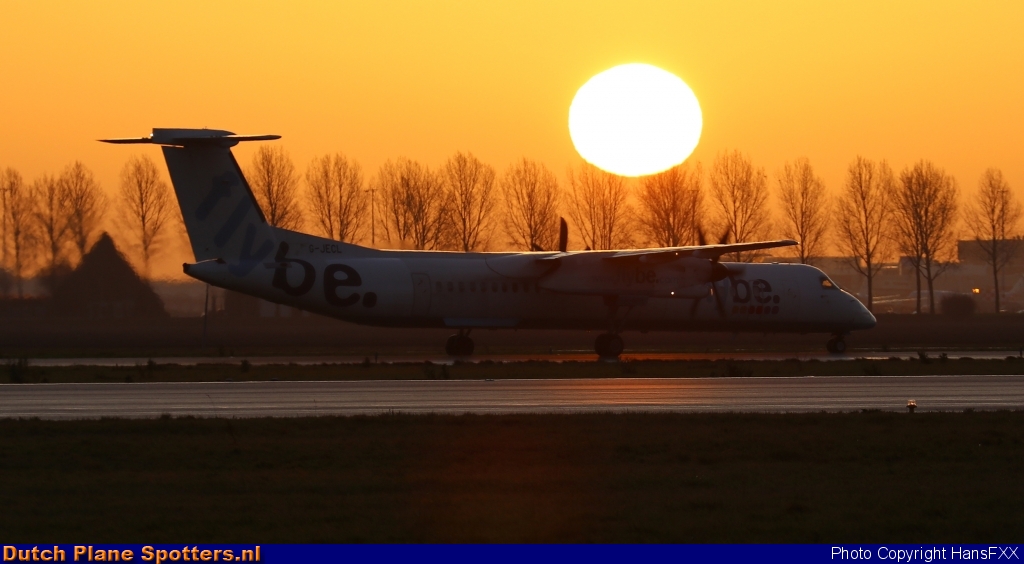 G-JECL Bombardier Dash 8-Q400 Flybe by HansFXX