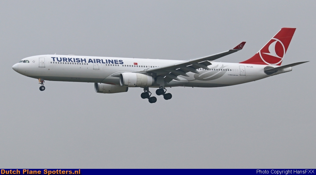 TC-LOG Airbus A330-300 Turkish Airlines by HansFXX