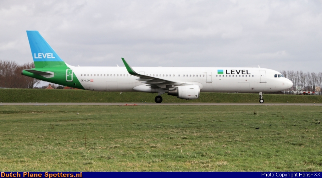 OE-LCP Airbus A321 LEVEL (Anisec) by HansFXX