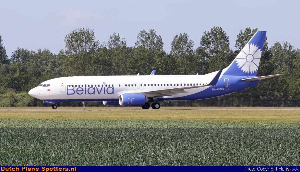 EW-455PA Boeing 737-800 Belavia Belarusian Airlines by HansFXX