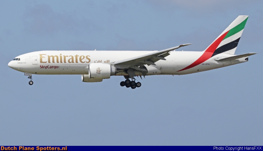 A6-EFH Boeing 777-F Emirates Sky Cargo by HansFXX