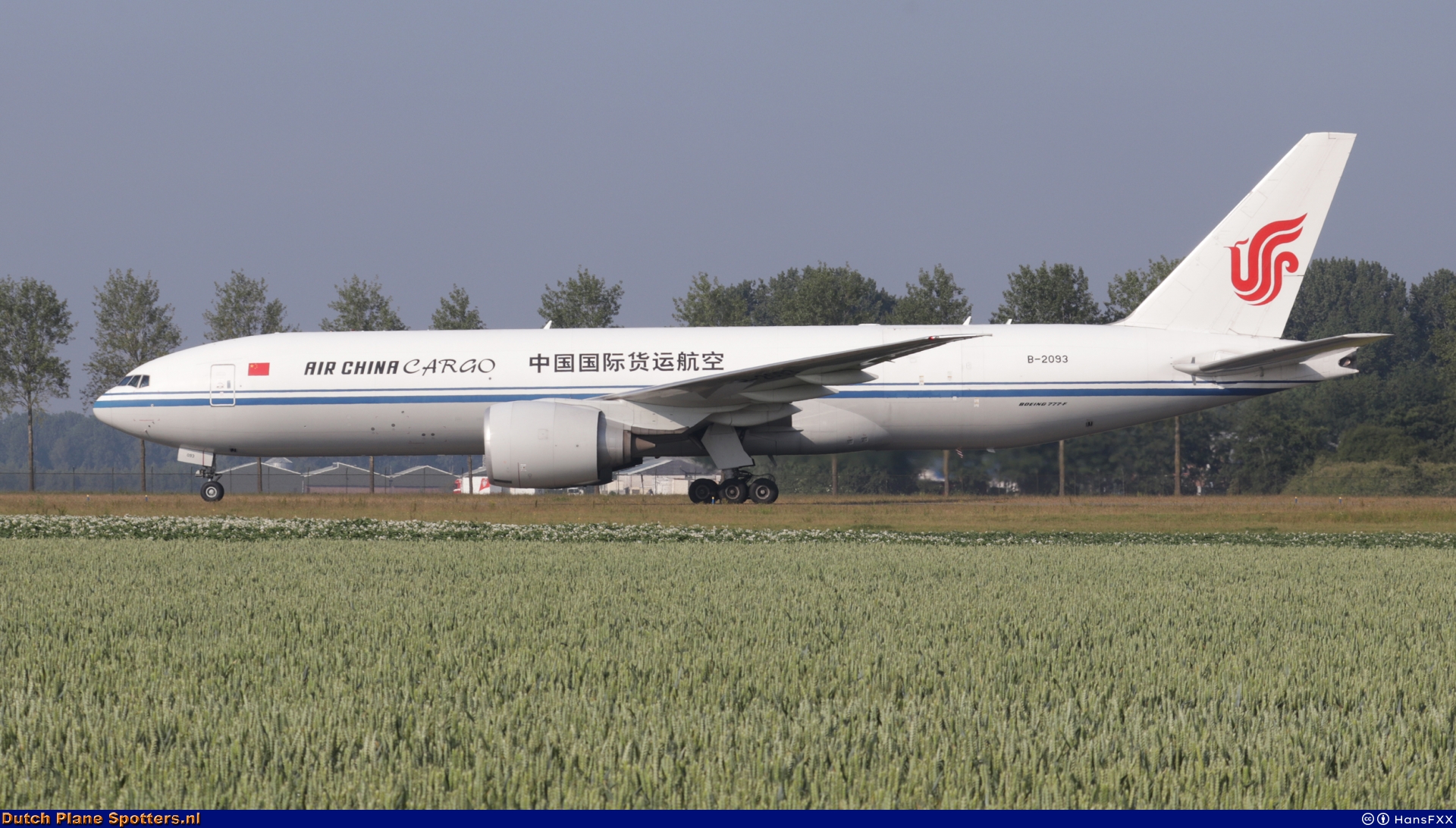B-2093 Boeing 777-F Air China Cargo by HansFXX
