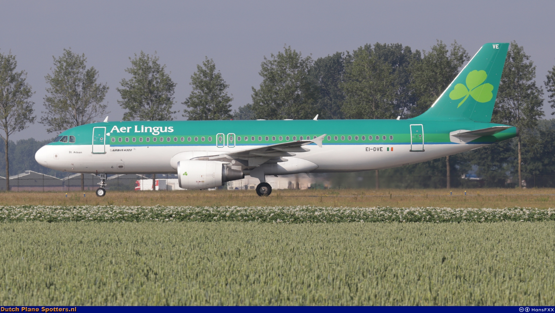 EI-DVE Airbus A320 Aer Lingus by HansFXX