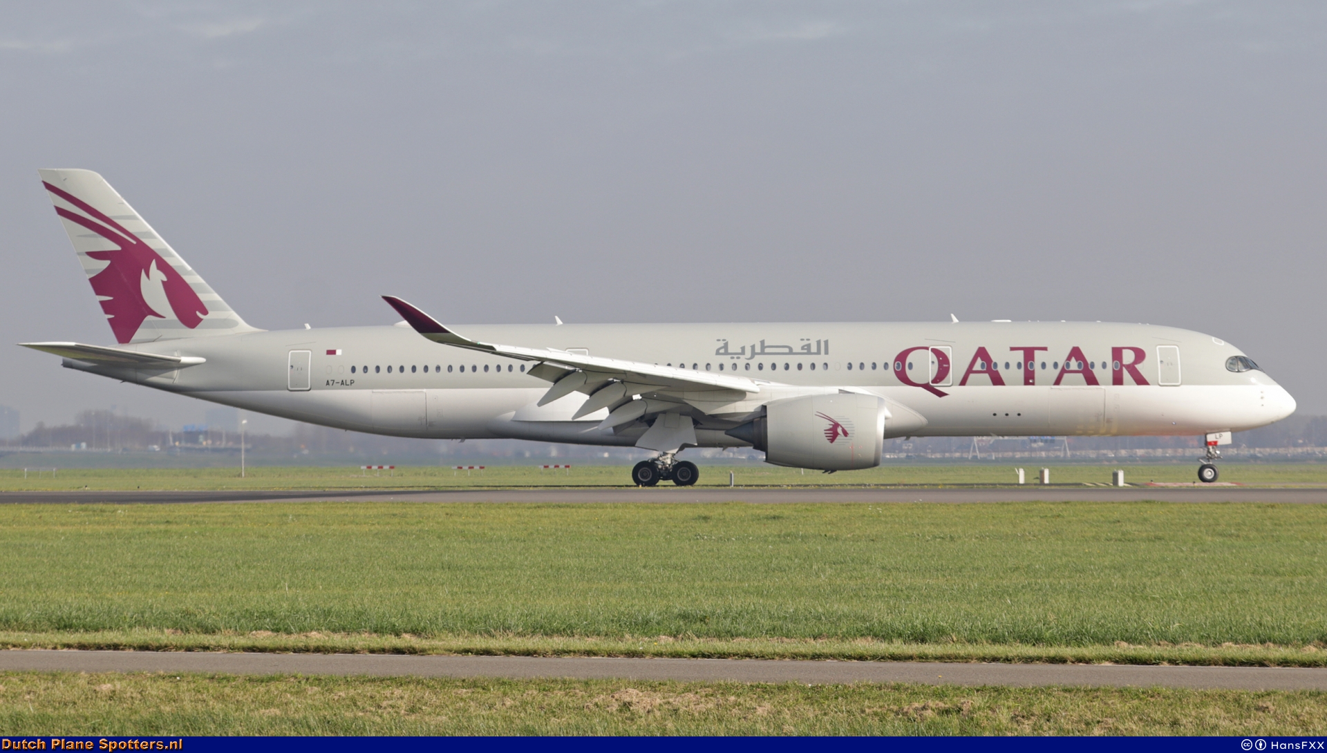 A7-ALP Airbus A350-900 Qatar Airways by HansFXX