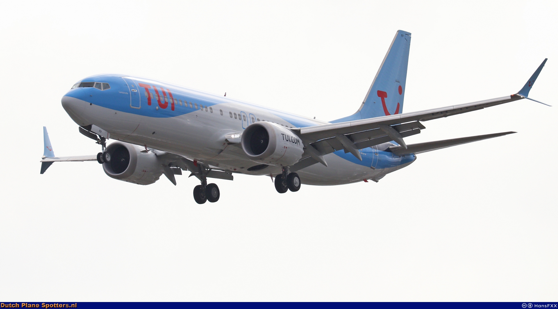 PH-TFP Boeing 737 MAX 8 TUI Airlines Netherlands by HansFXX