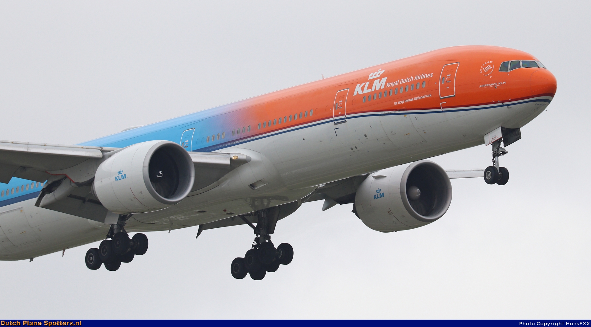 PH-BVA Boeing 777-300 KLM Royal Dutch Airlines by HansFXX