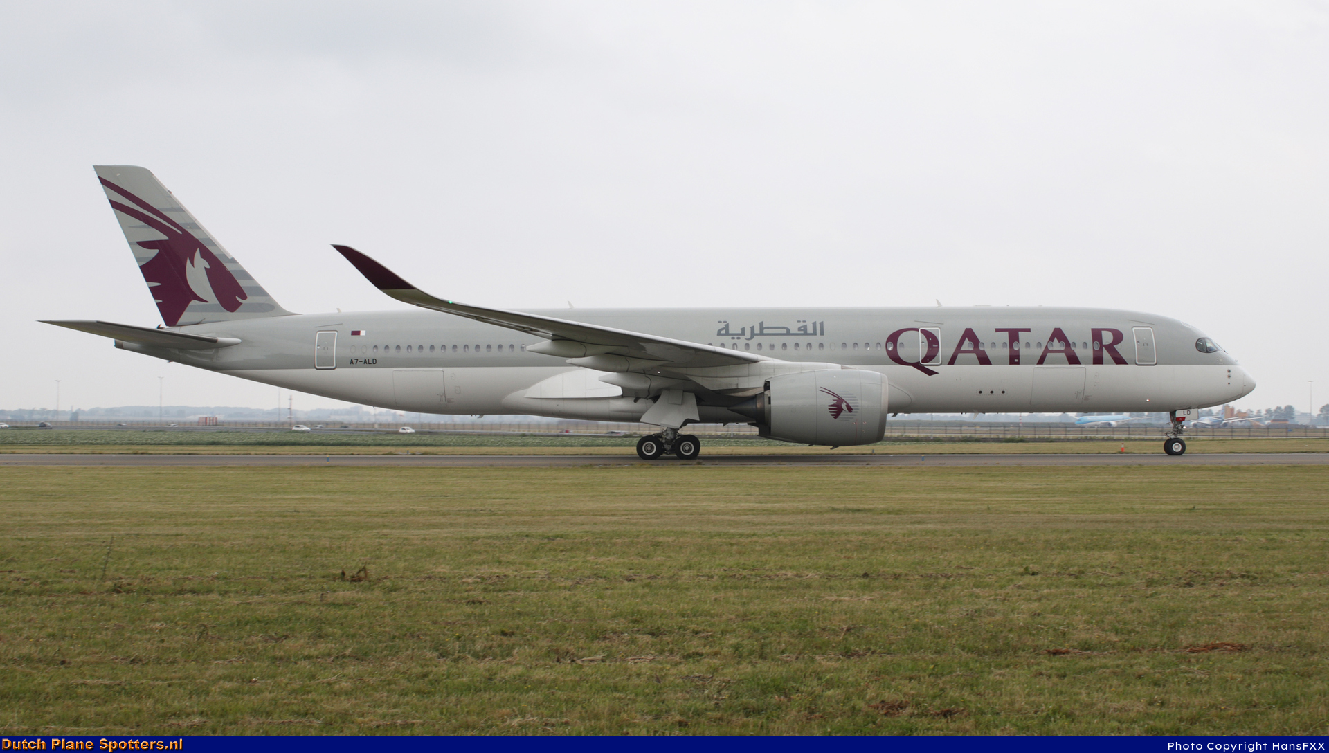 A7-ALD Airbus A350-900 Qatar Airways by HansFXX