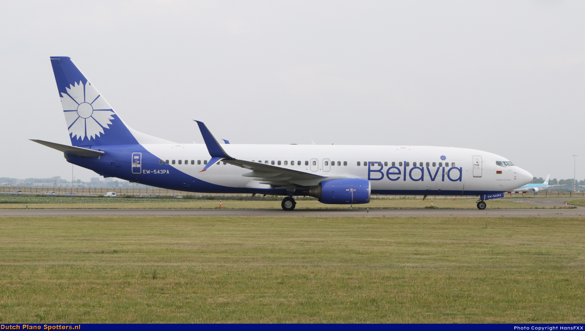 EW-543PA Boeing 737-800 Belavia Belarusian Airlines by HansFXX