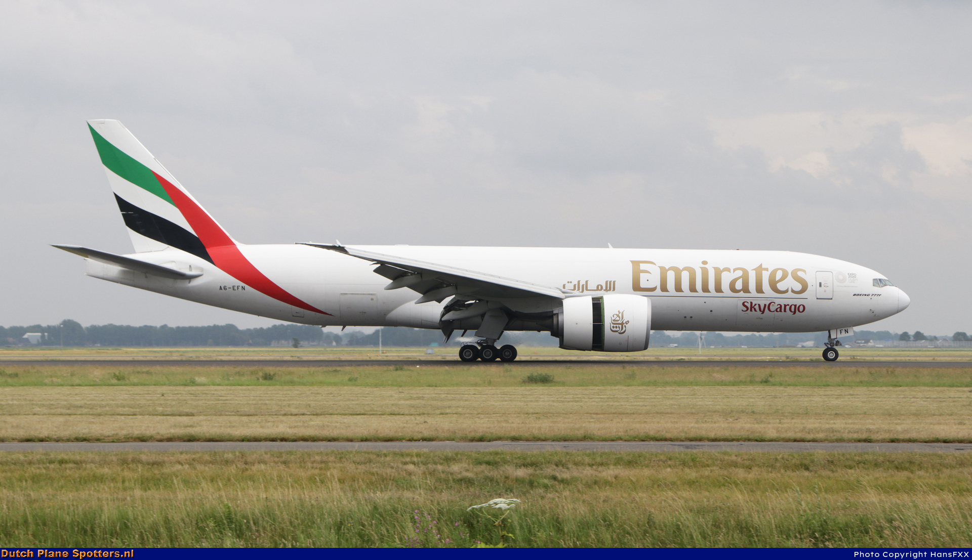 A6-EFN Boeing 777-F Emirates Sky Cargo by HansFXX