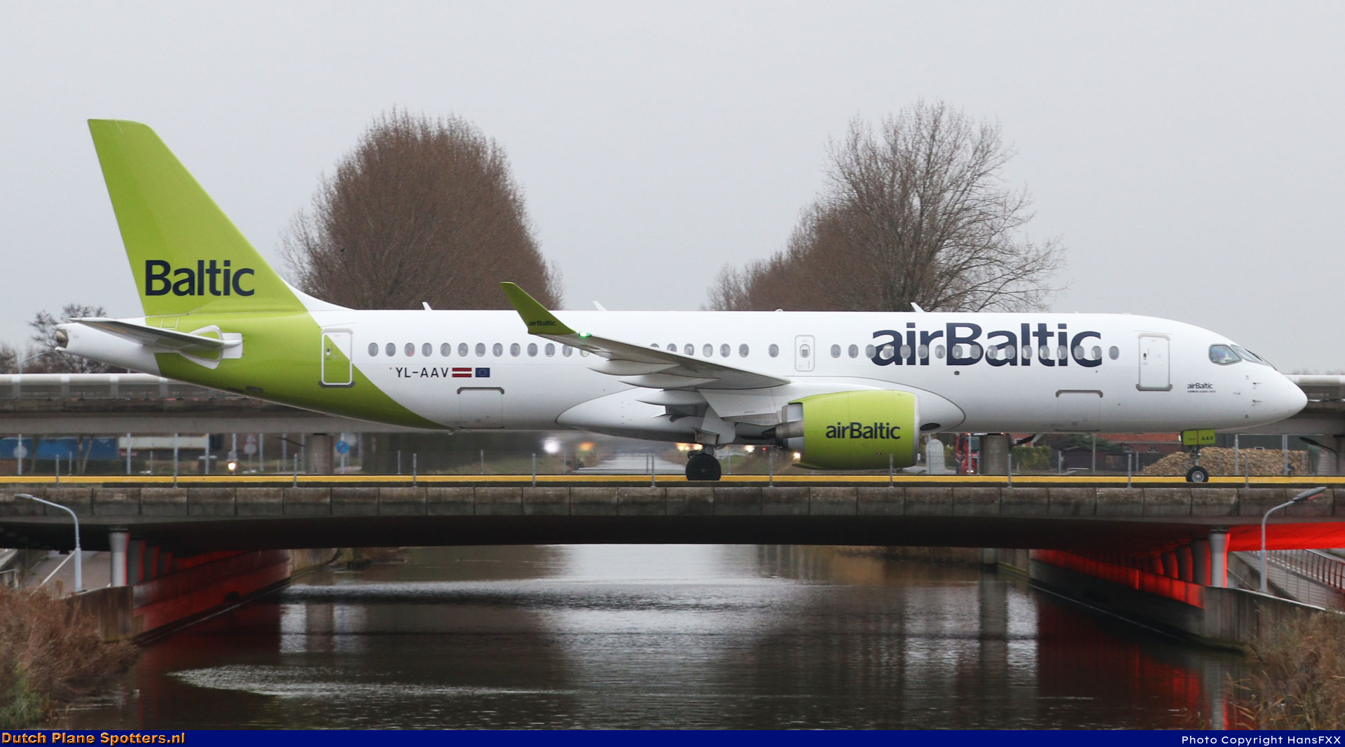 YL-AAV Airbus A220-300 Air Baltic by HansFXX