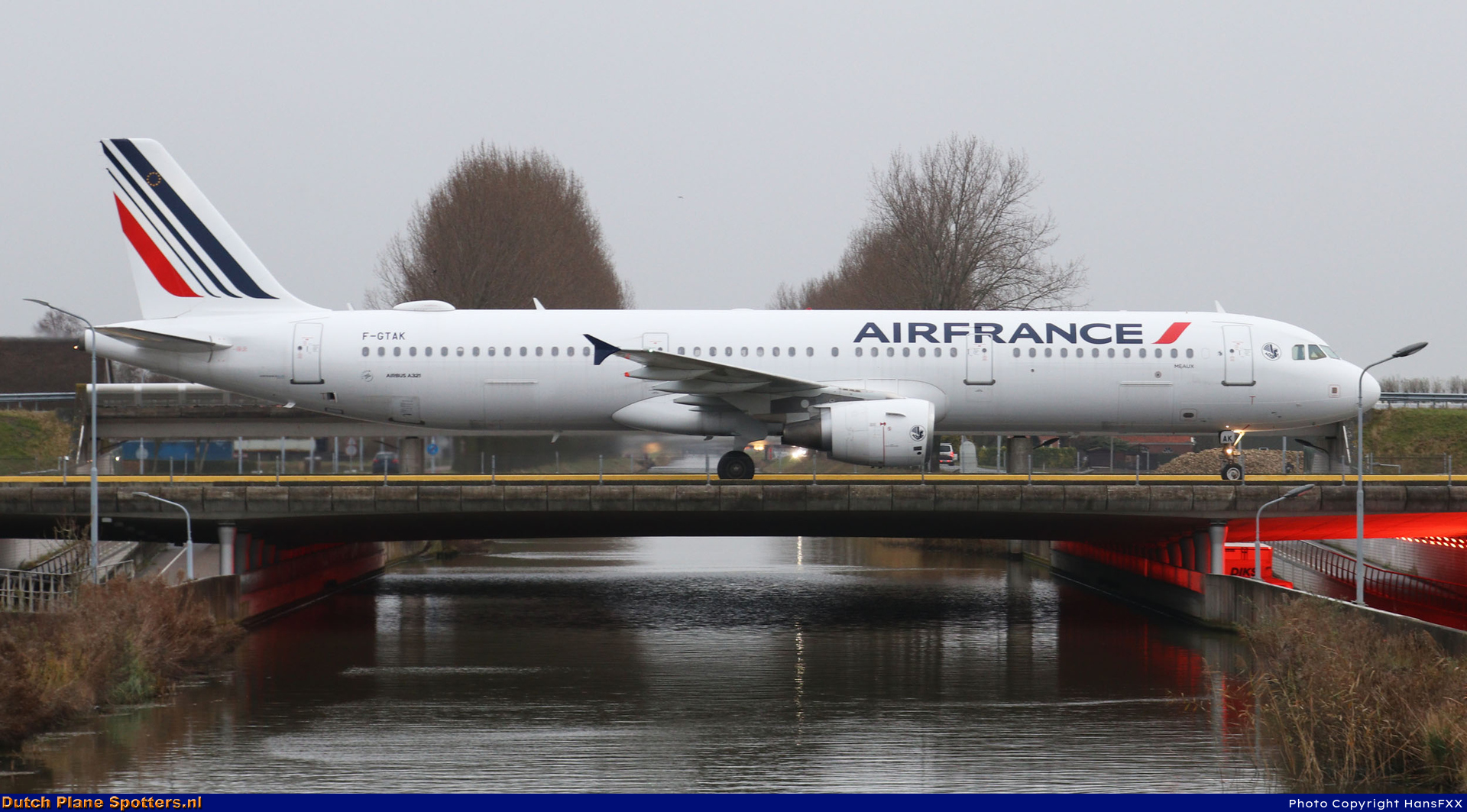 F-GTAK Airbus A321 Air France by HansFXX