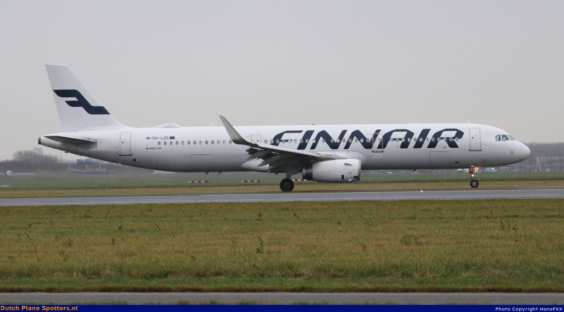 OH-LZG Airbus A321 Finnair by HansFXX