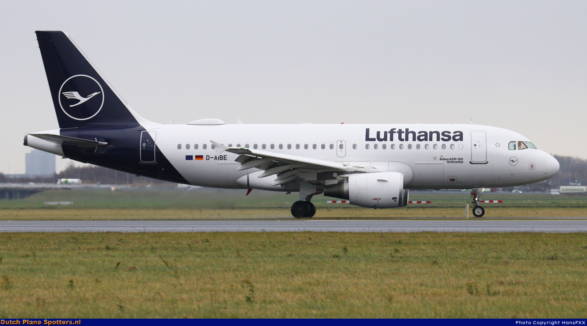 D-AIBE Airbus A319 Lufthansa by HansFXX