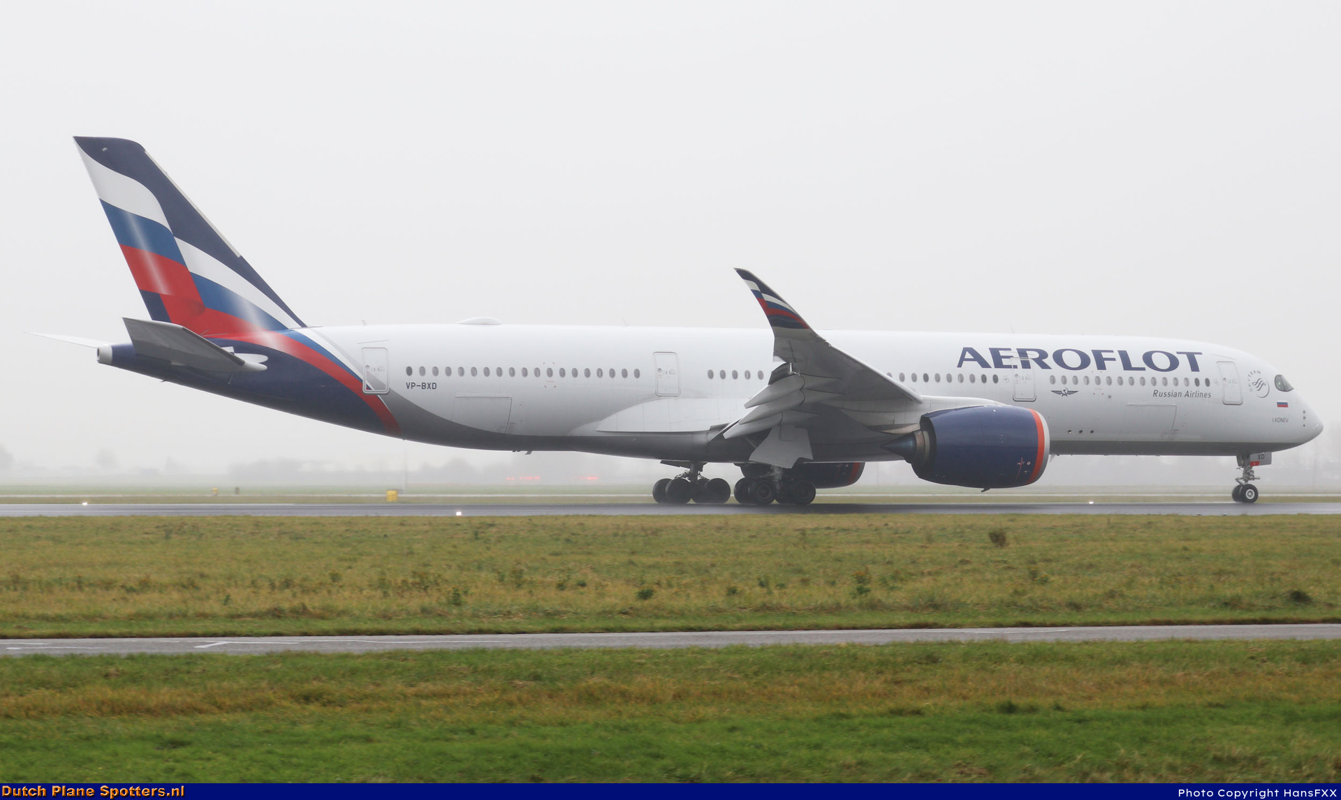 VP-BXD Airbus A350-900 Aeroflot - Russian Airlines by HansFXX
