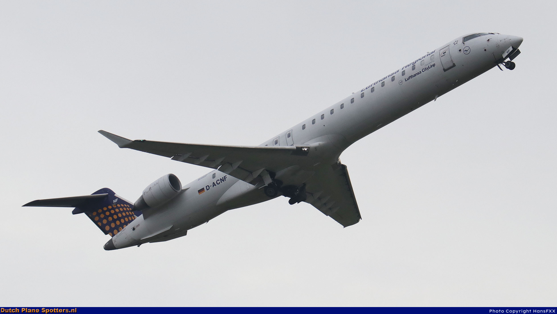 D-ACNF Bombardier Canadair CRJ900 CityLine (Lufthansa Regional) by HansFXX