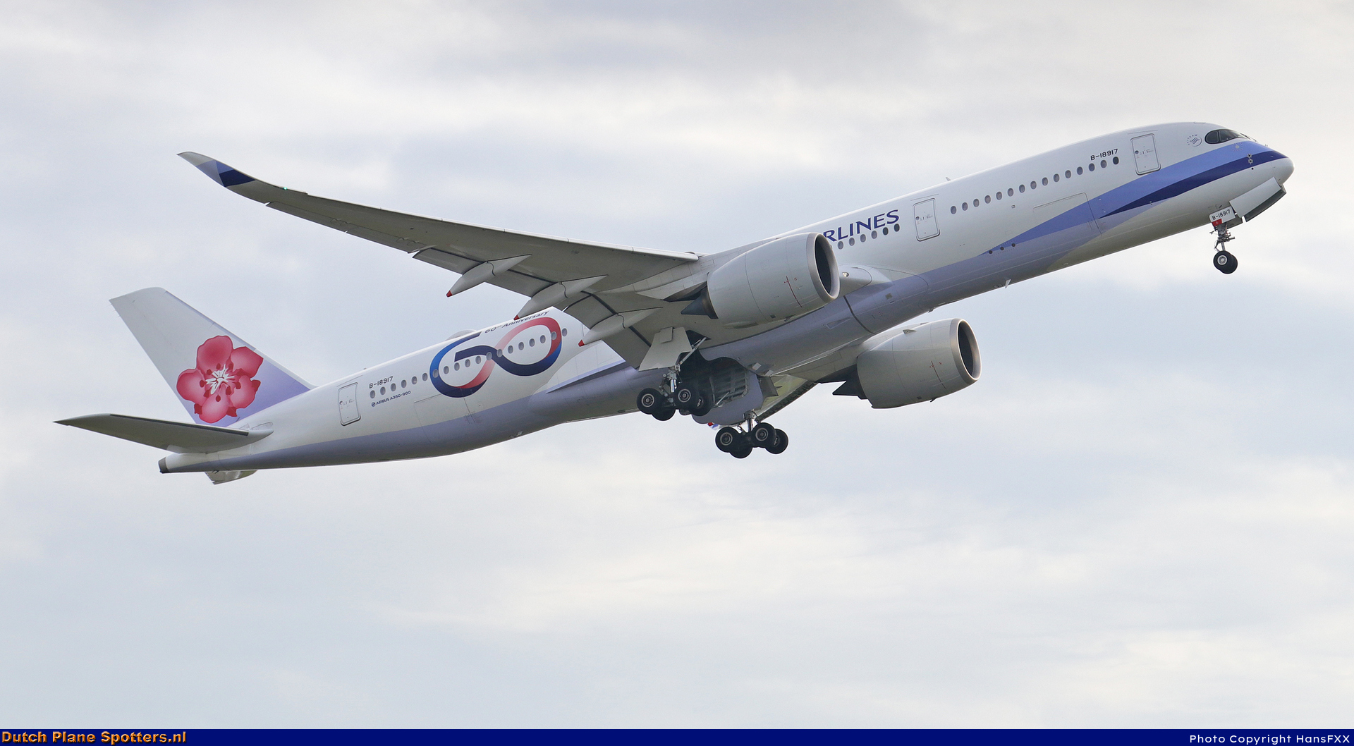 B-18917 Airbus A350-900 China Airlines by HansFXX