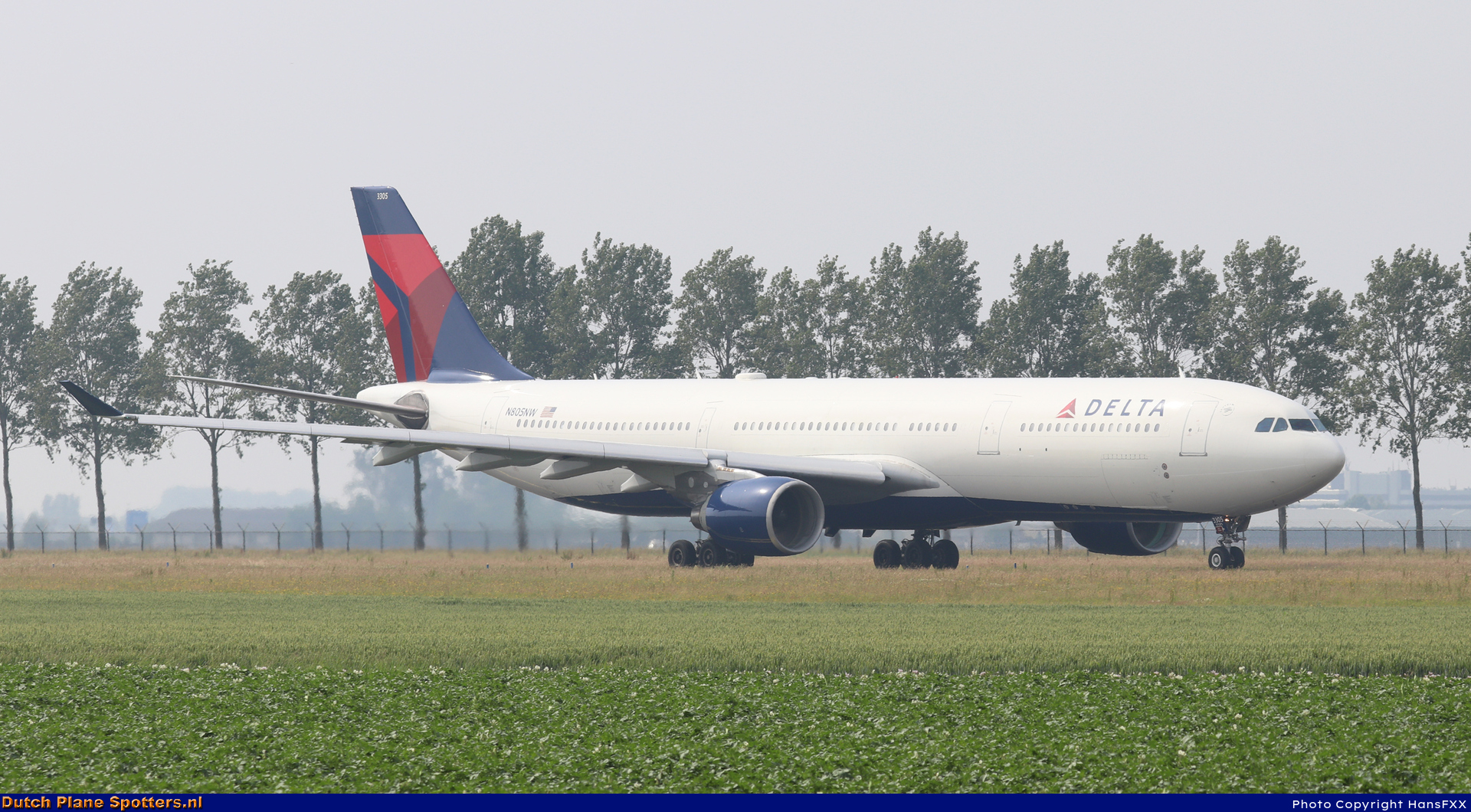 N805NW Airbus A330-300 Delta Airlines by HansFXX