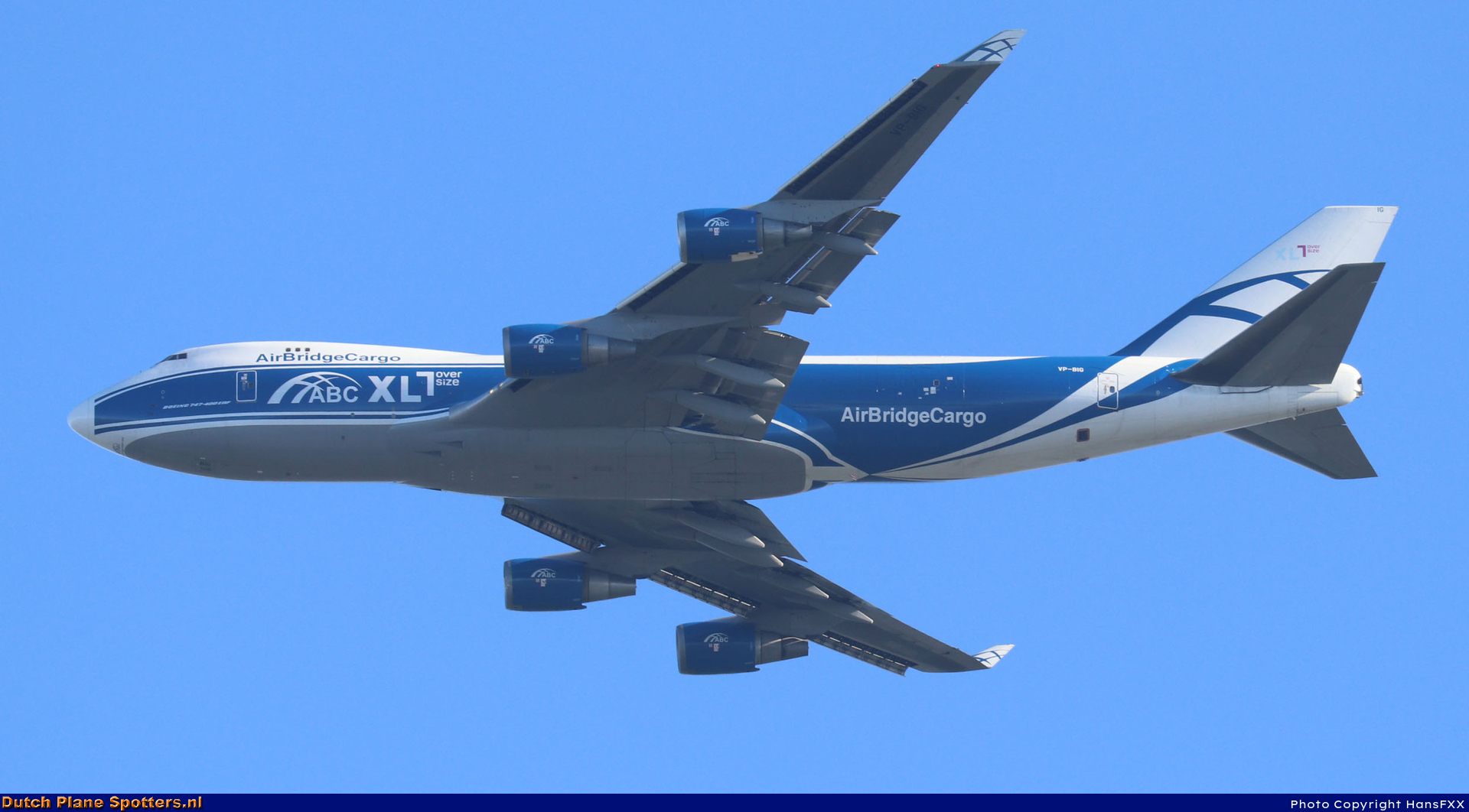 VP-BIG Boeing 747-400 AirBridgeCargo by HansFXX