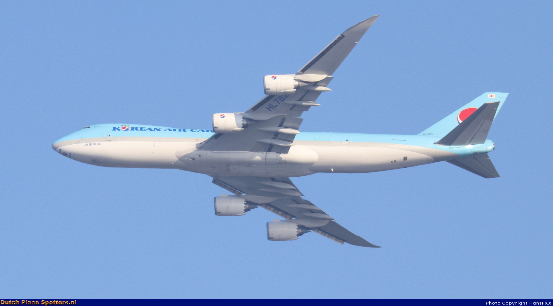 HL7624 Boeing 747-8 Korean Air Cargo by HansFXX