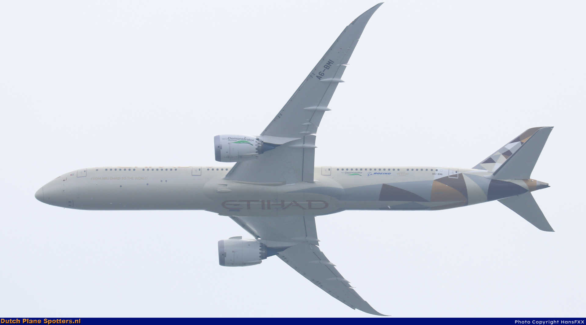 A6-BMI Boeing 787-10 Dreamliner Etihad by HansFXX