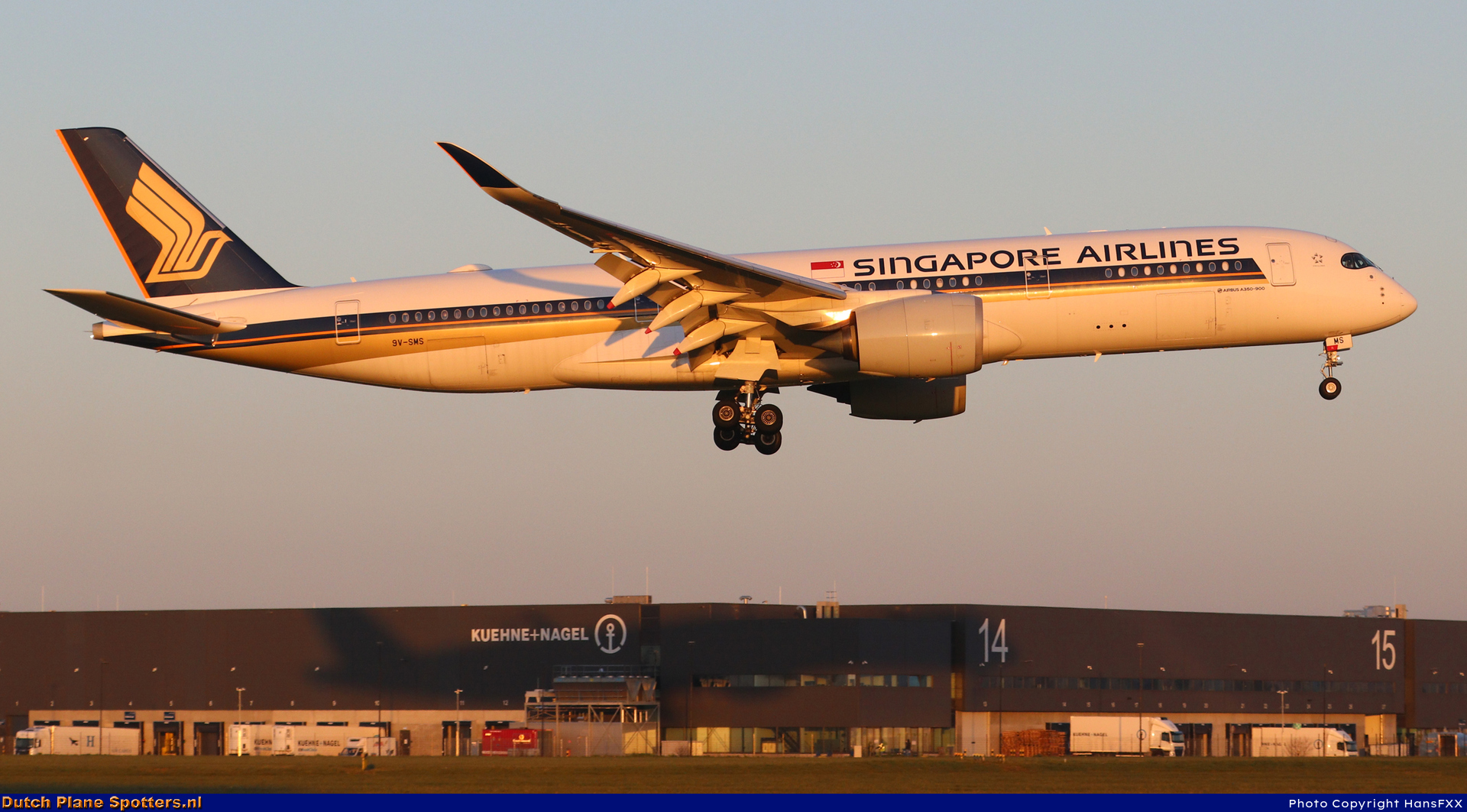 9V-SMS Airbus A350-900 Singapore Airlines by HansFXX