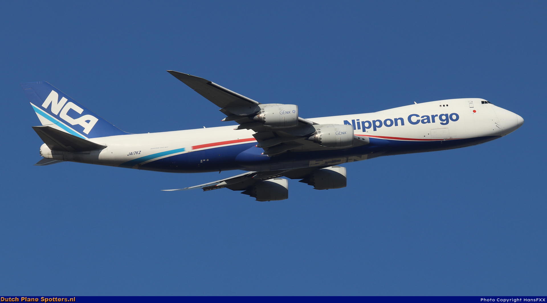 JA17KZ Boeing 747-8 Nippon Cargo Airlines by HansFXX