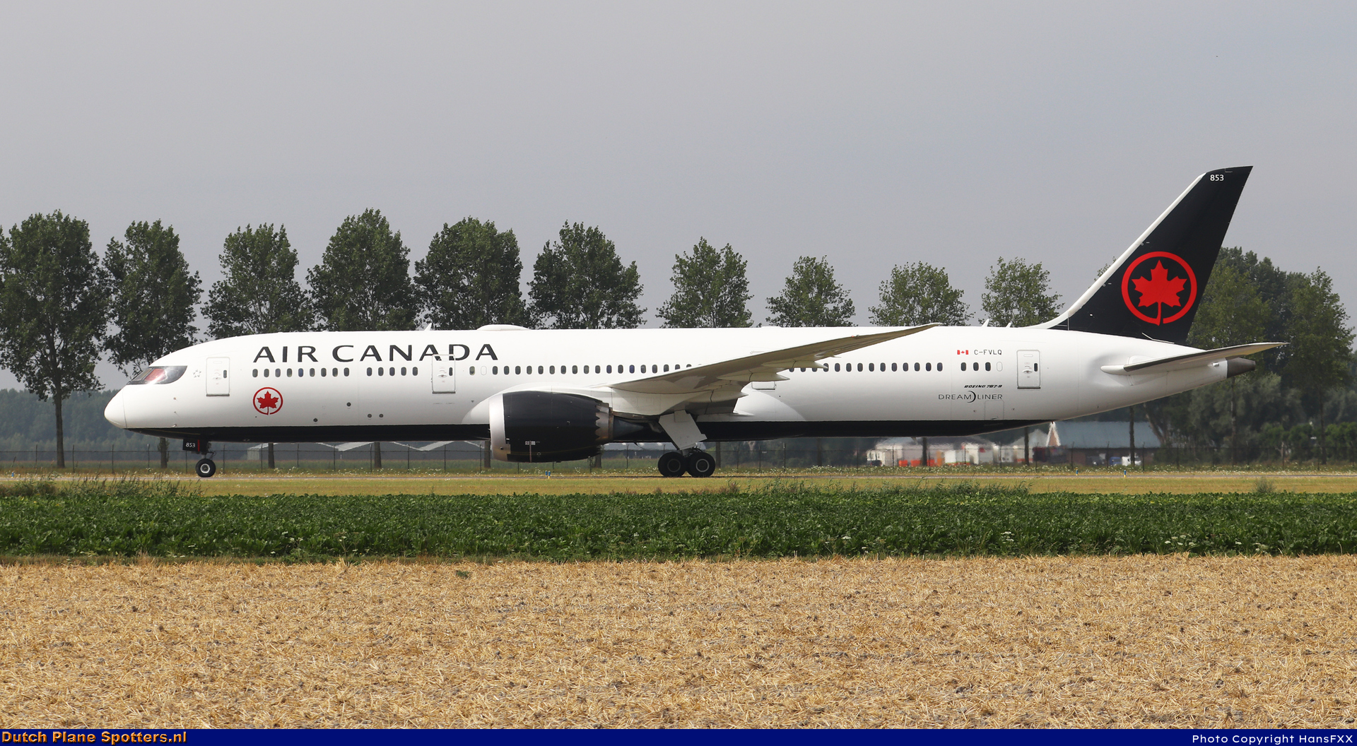C-FVLQ Boeing 787-9 Dreamliner Air Canada by HansFXX