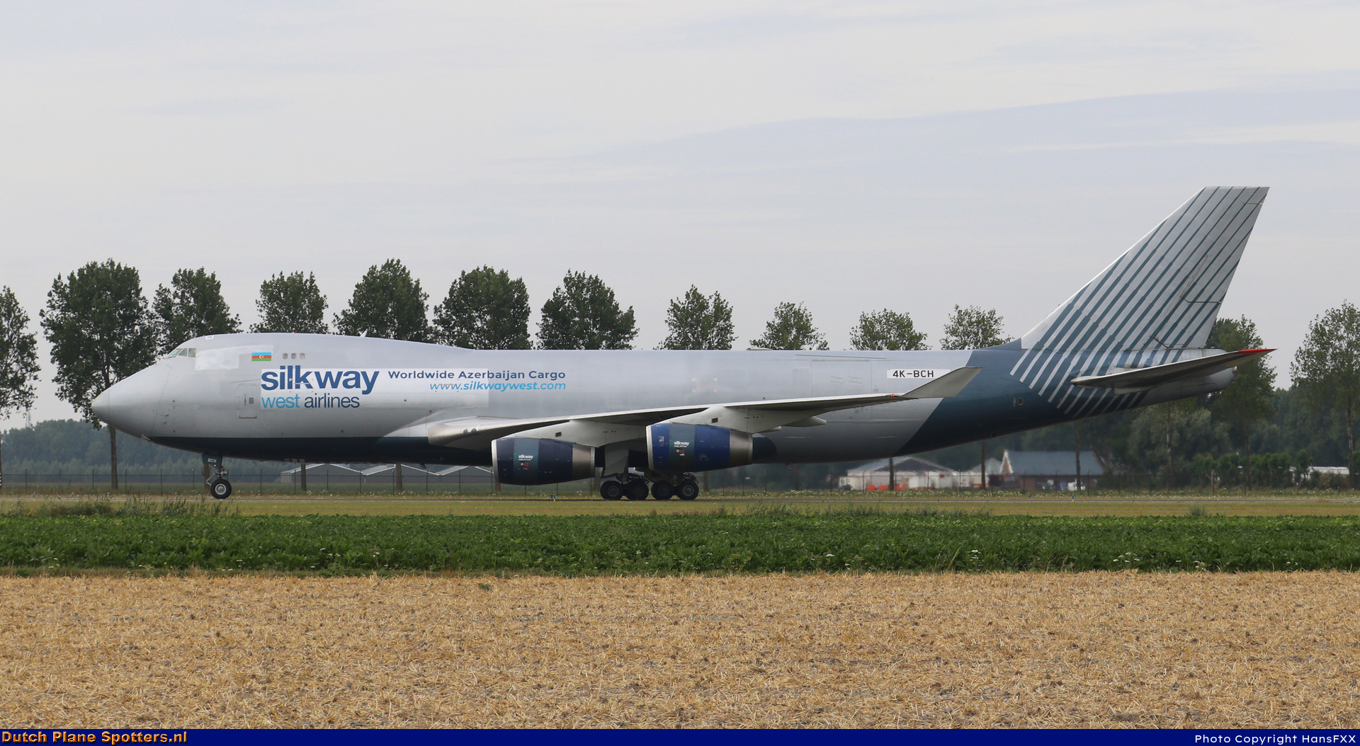 4K-BCH Boeing 747-400 Silk Way West Airlines by HansFXX