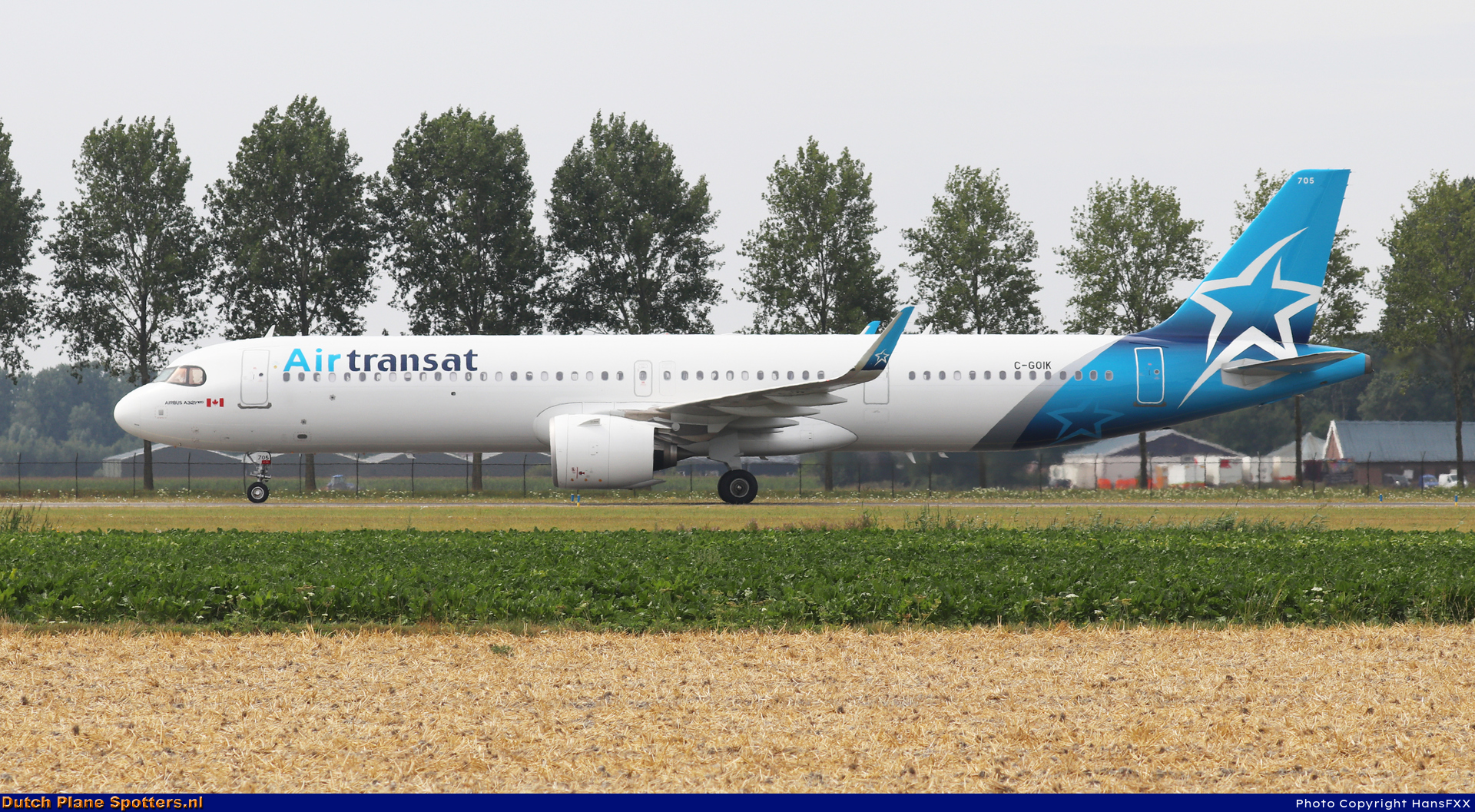 C-GOIK Airbus A321neo Air Transat by HansFXX