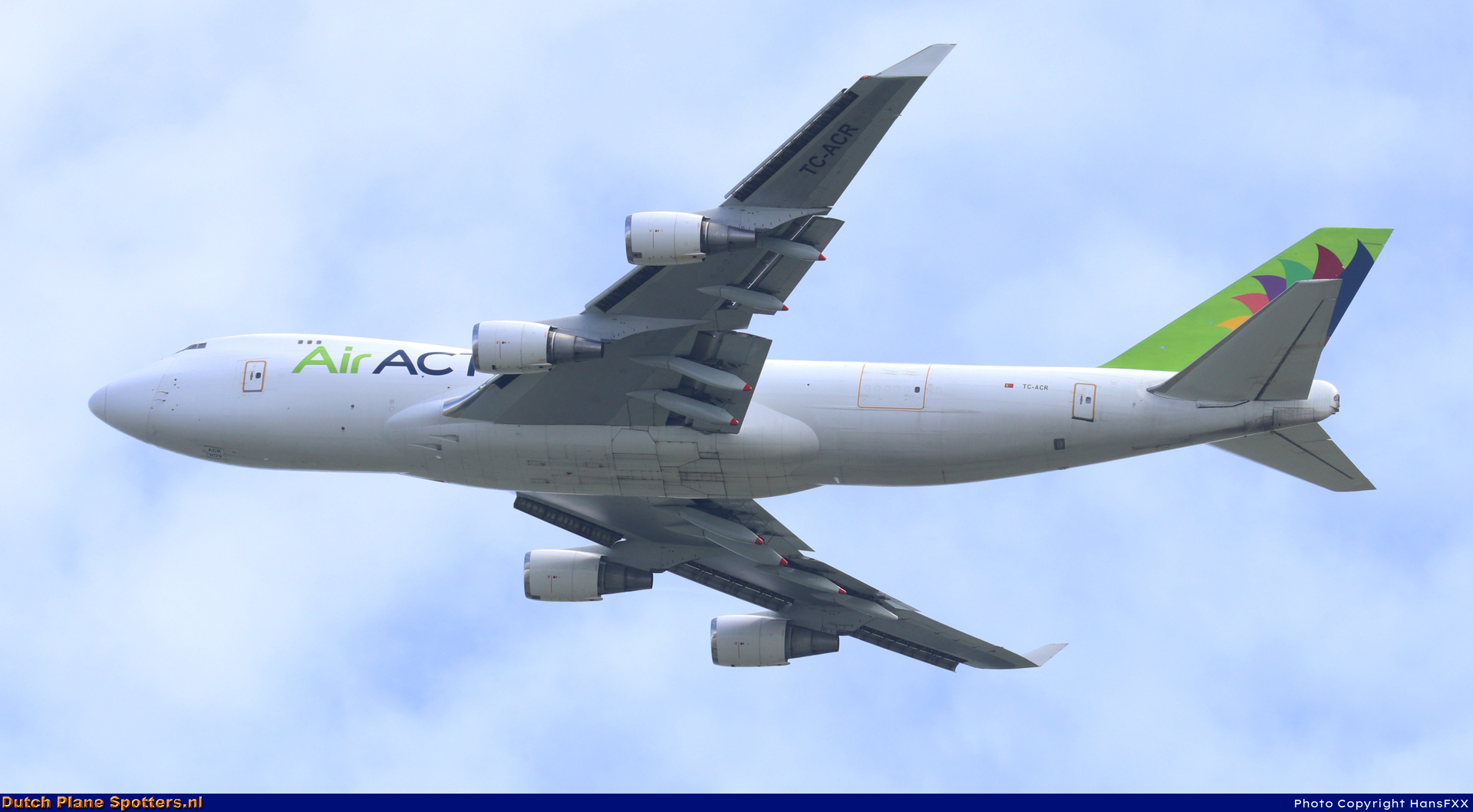 TC-ACR Boeing 747-400 ACT Airlines by HansFXX