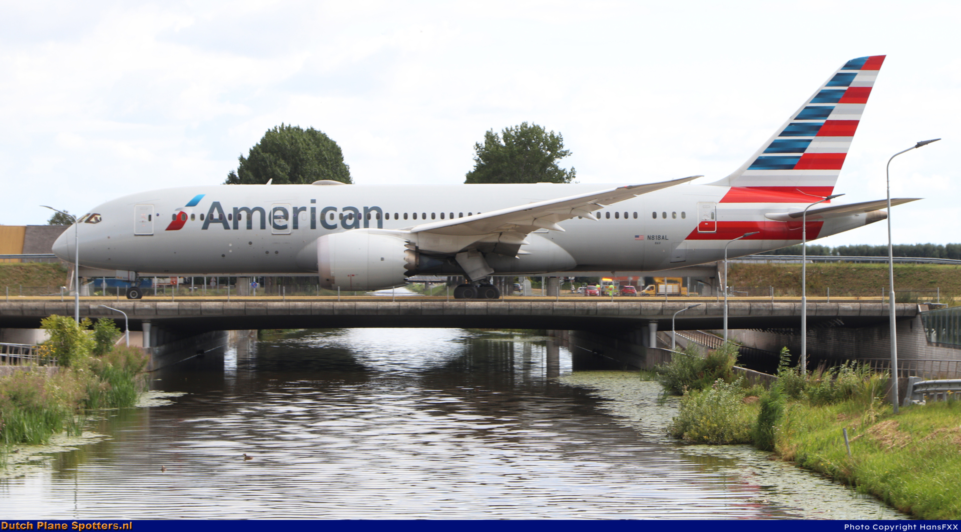 N818AL Boeing 787-8 Dreamliner American Airlines by HansFXX