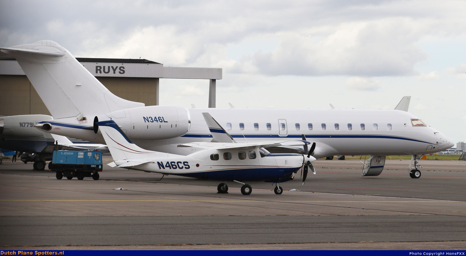 N346L Bombardier BD-700 Global 5000 Private by HansFXX