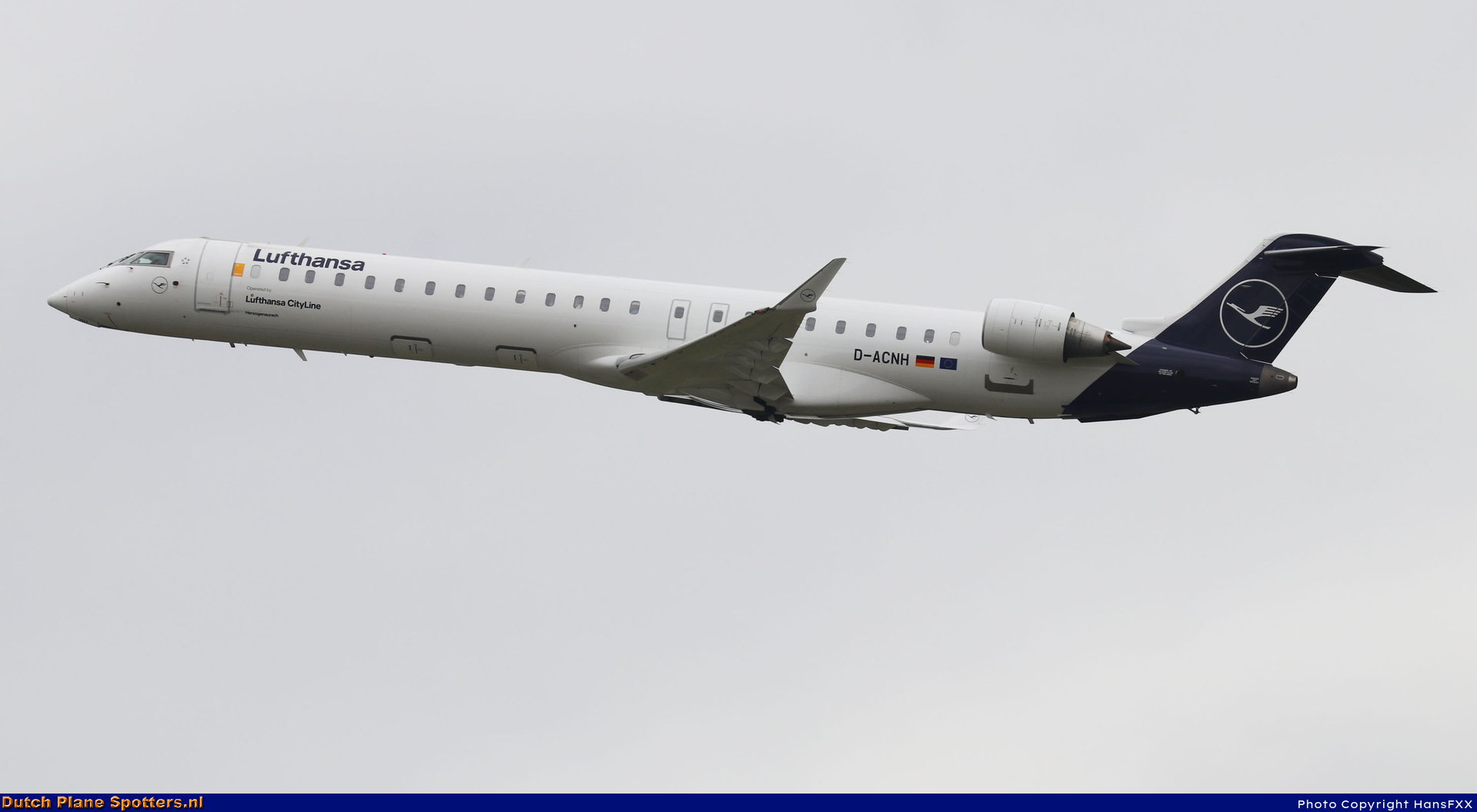 D-ACNH Bombardier Canadair CRJ900 CityLine (Lufthansa Regional) by HansFXX
