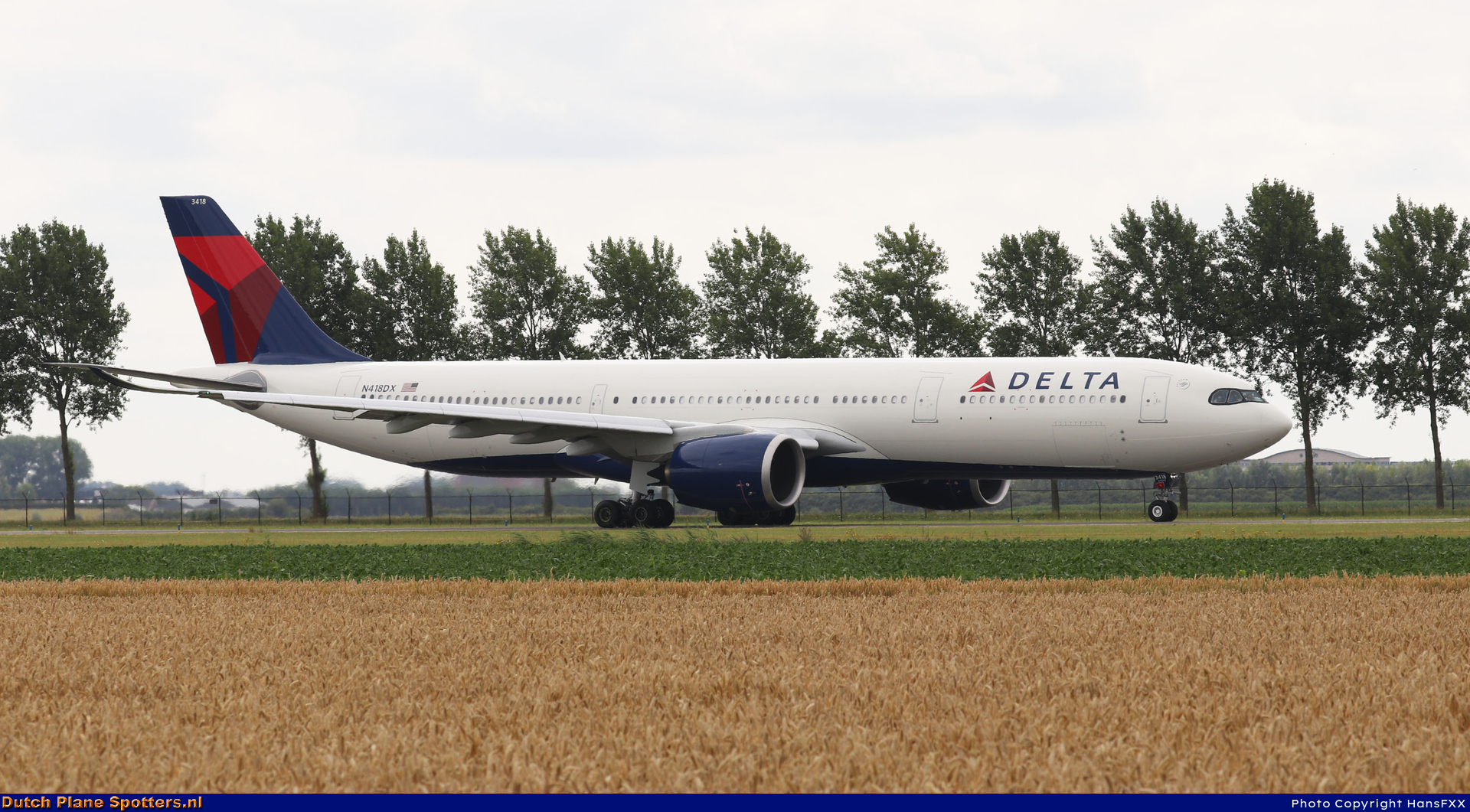 N418DX Airbus A330-900neo Delta Airlines by HansFXX