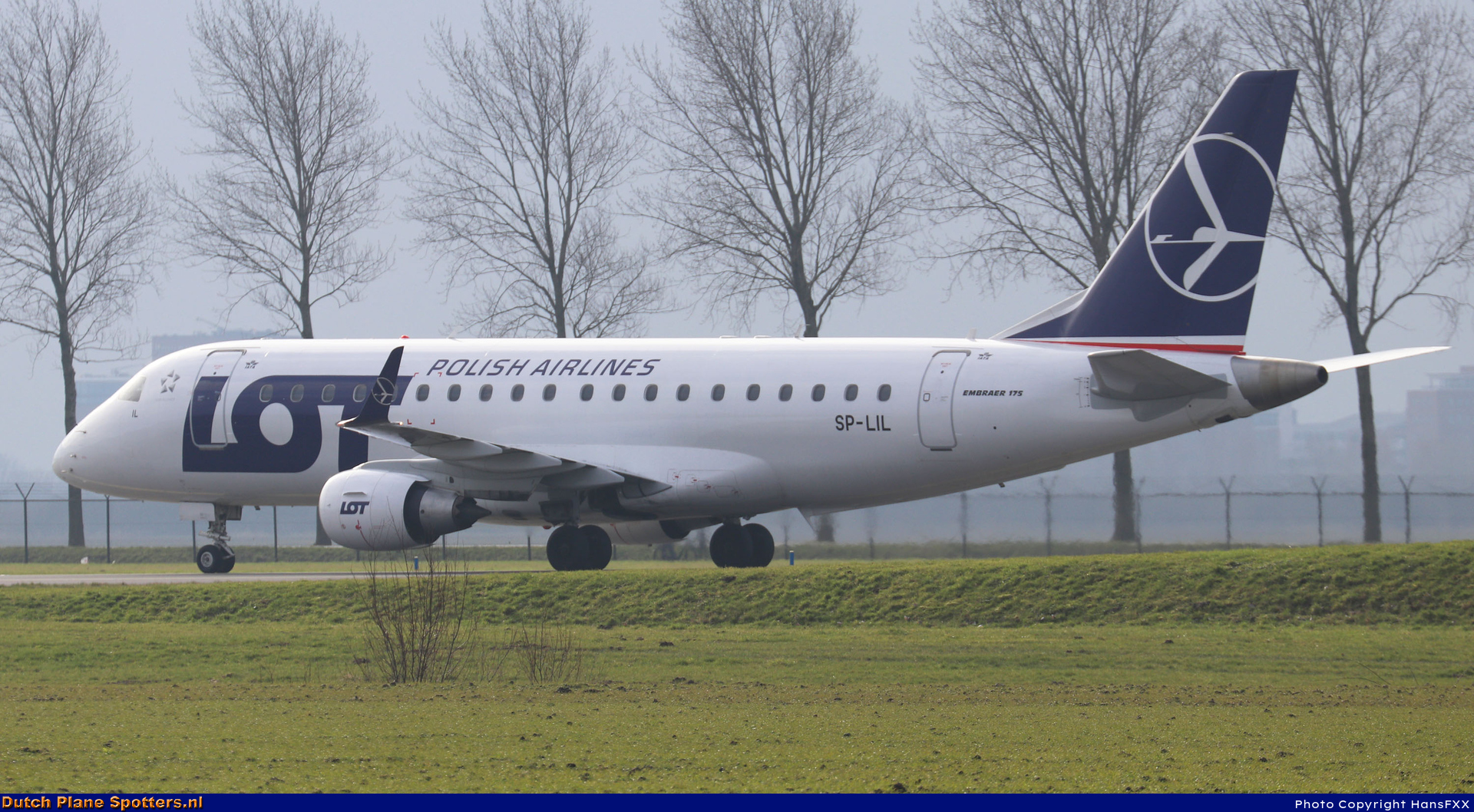 SP-LIL Embraer 175 LOT Polish Airlines by HansFXX