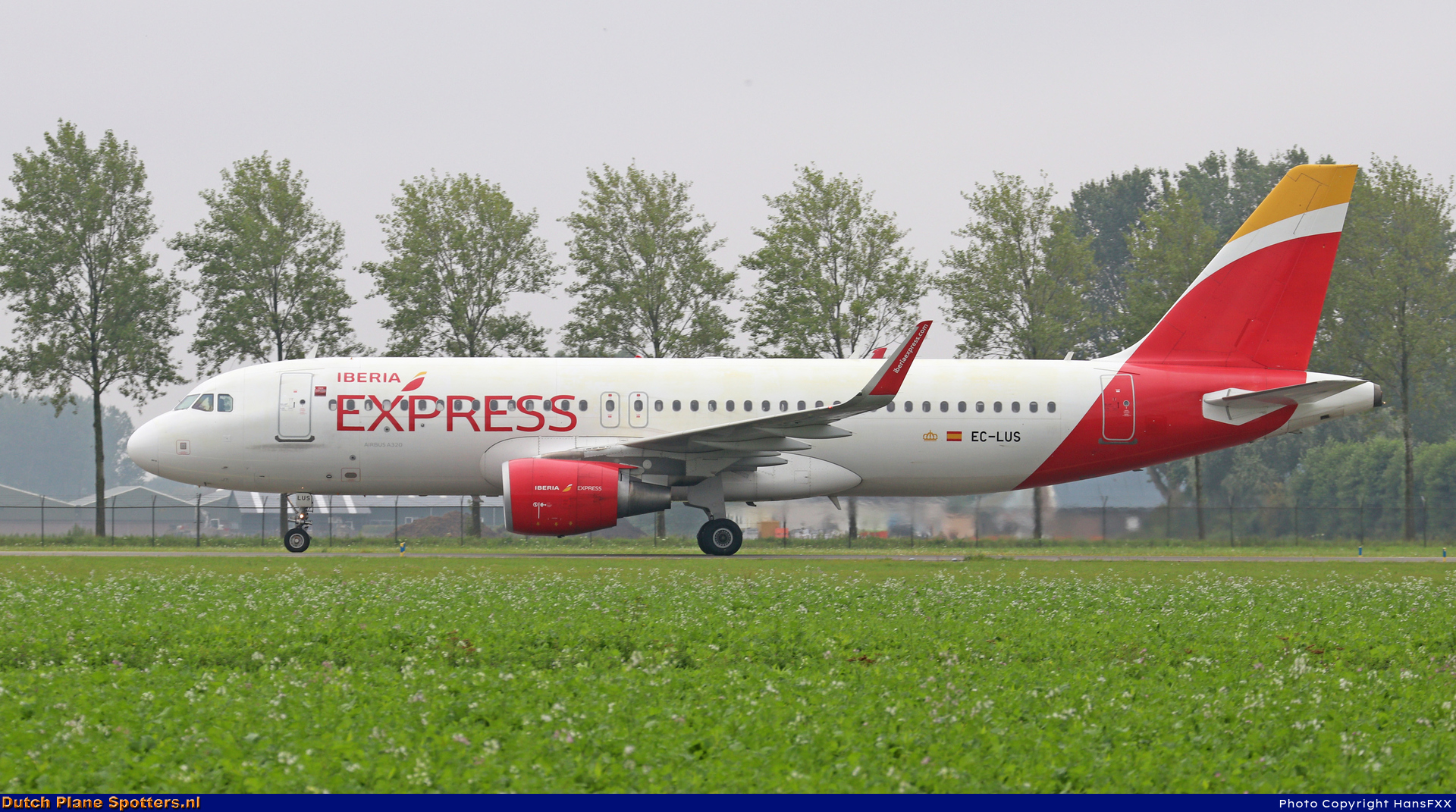 EC-LUS Airbus A320 Iberia Express by HansFXX