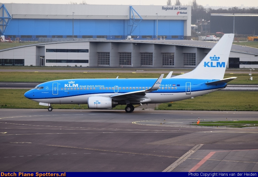 PH-BGP Boeing 737-700 KLM Royal Dutch Airlines by Hans van der Heiden