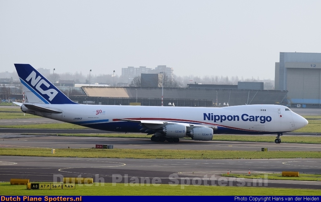 JA18KZ Boeing 747-8 Nippon Cargo Airlines by Hans van der Heiden