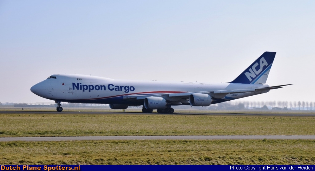JA16KZ Boeing 747-8 Nippon Cargo Airlines by Hans van der Heiden