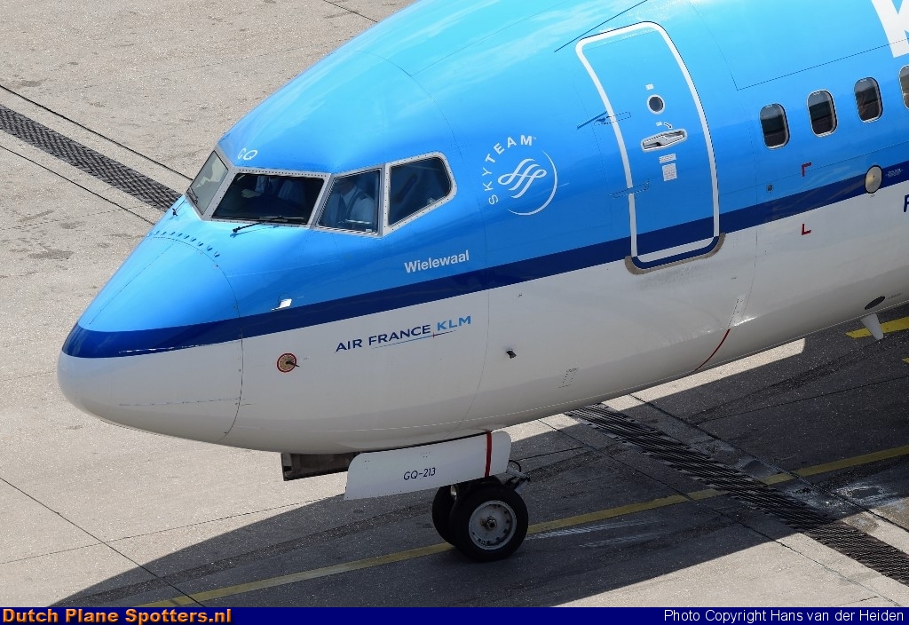 PH-BGQ Boeing 737-700 KLM Royal Dutch Airlines by Hans van der Heiden