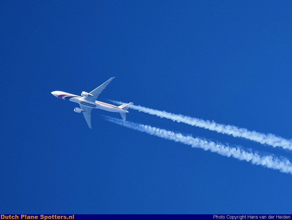S2-AFO Boeing 777-300 Biman Bangladesh Airlines by Hans van der Heiden
