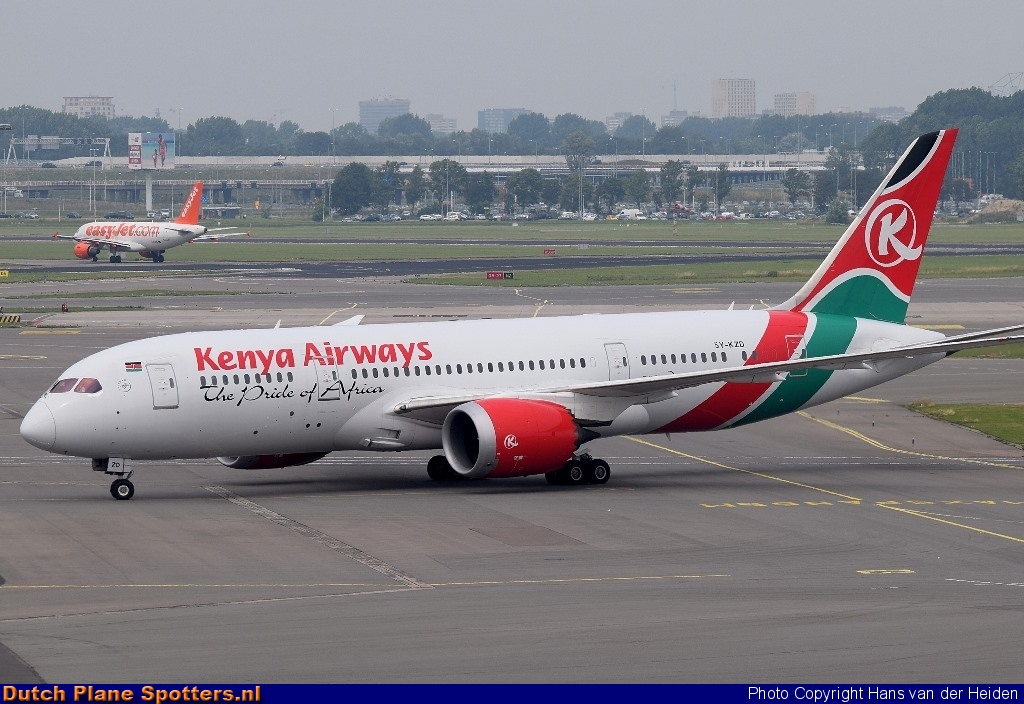 5Y-KZD Boeing 787-8 Dreamliner Kenya Airways by Hans van der Heiden