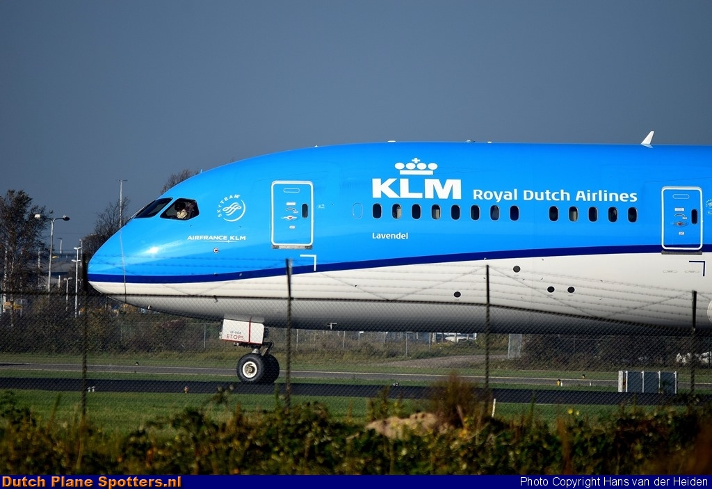 PH-BHI Boeing 787-9 Dreamliner KLM Royal Dutch Airlines by Hans van der Heiden