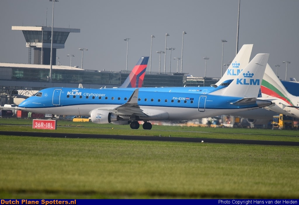 PH-EXN Embraer 175 KLM Cityhopper by Hans van der Heiden